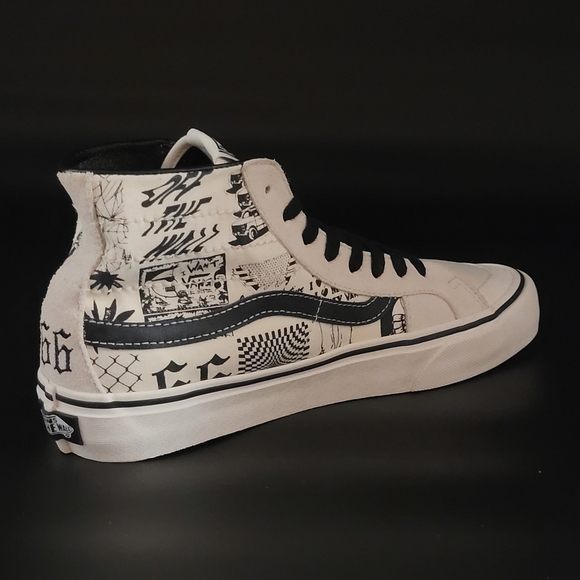 Vans SK8-Hi 138 Decon SF V66 Marshmallow, Men’s 9/Women’s 10.5 – Gently Used - Picture 8 of 14